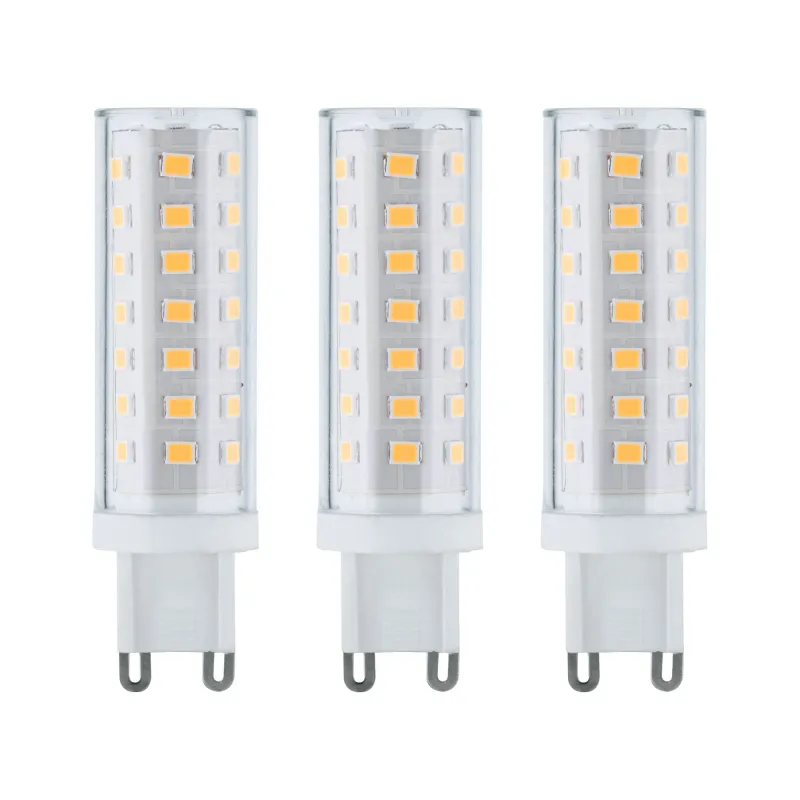 LED bi-pin x3 G9 470lm 5W 2700K 230V 230V noir dép/Syn