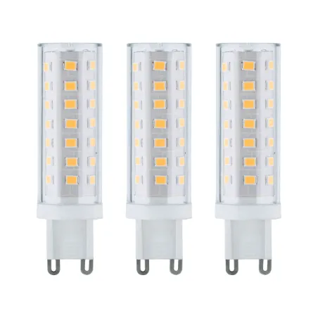 LED bi-pin x3 G9 470lm 5W 2700K 230V 230V noir dép/Syn
