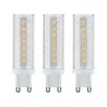 LED bi-pin x3 G9 470lm 5W 2700K 230V 230V noir dép/Syn