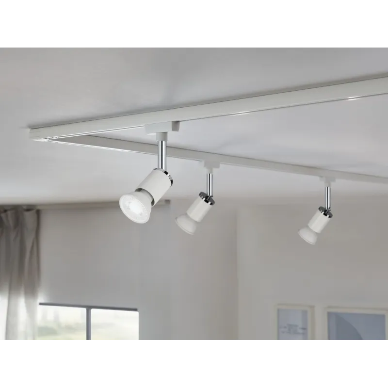 LED GU10 250lm 3,5W 4000K 36° blc dép 230V RAL9003