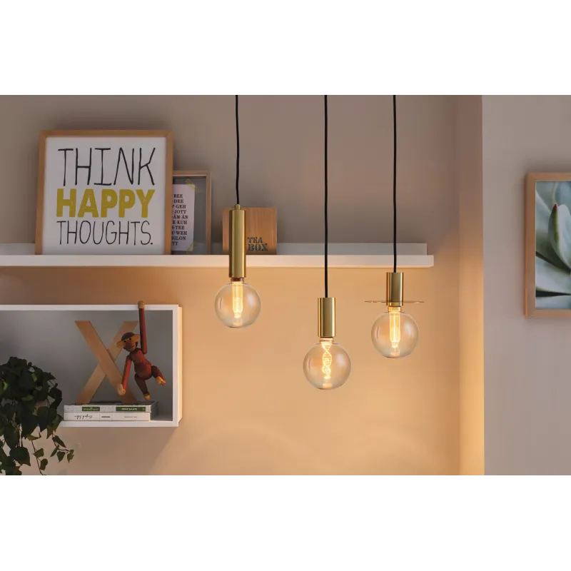 LED G125 Inner Glow Arc 160lm E27 doré 1800K