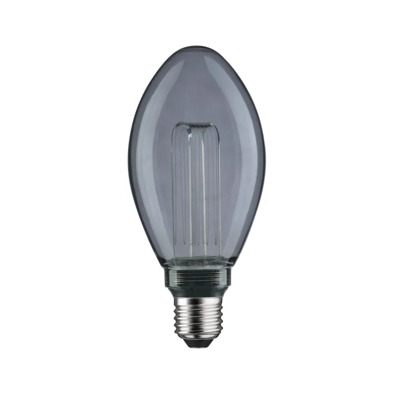 LED B75 Inner Glow Arc 80lm E27 smoke 1800K