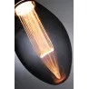 LED B75 Inner Glow Arc 80lm E27 smoke 1800K