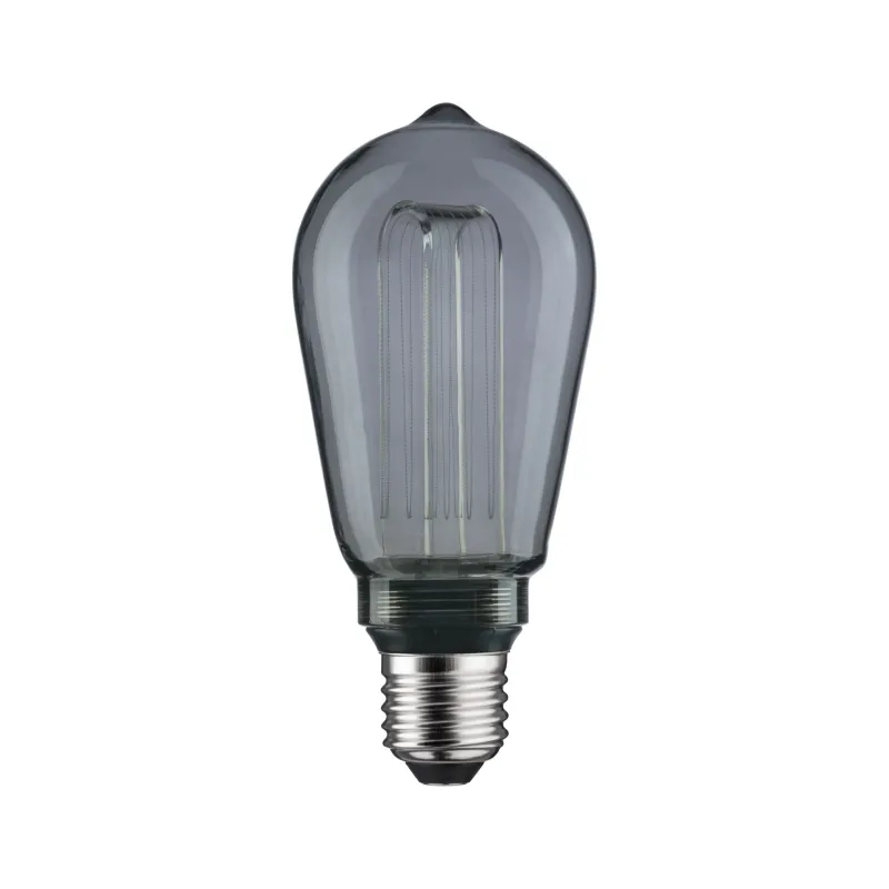 LED ST64 Inner Glow Arc 80lm E27 smoke 1800K