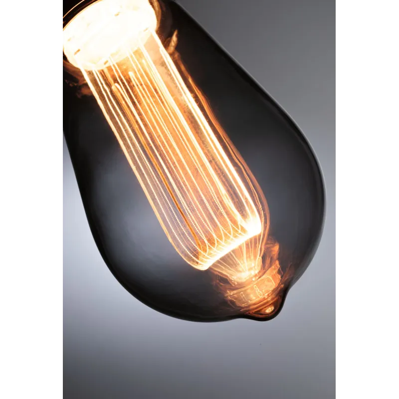 LED ST64 Inner Glow Arc 80lm E27 smoke 1800K