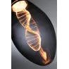 LED B75 Inner Glow Helix 90lm E27 smoke 1800K