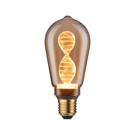 LED ST64 Inner Glow Helix 180lm E27 doré 1800K