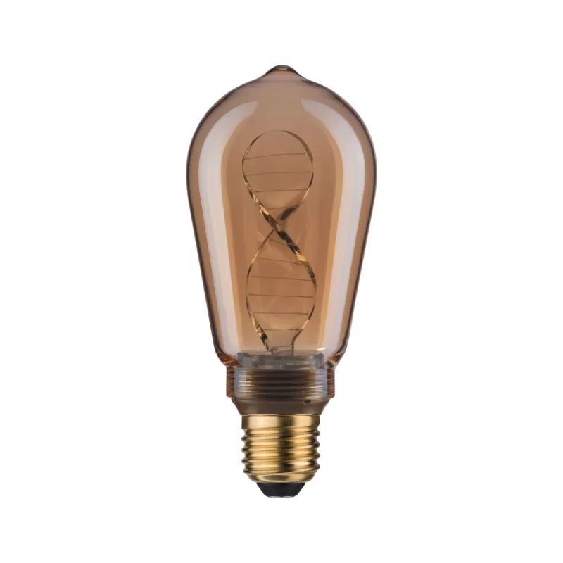 LED ST64 Inner Glow Helix 180lm E27 doré 1800K