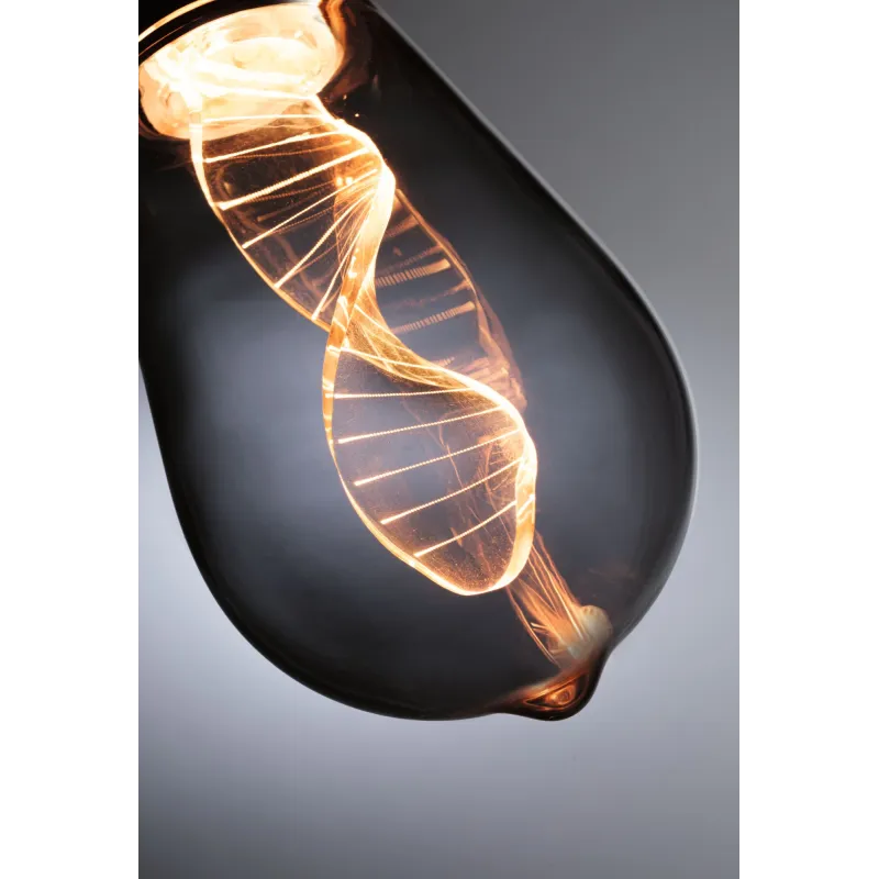 LED ST64 Inner Glow Helix 90lm E27 smoke 1800K