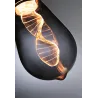 LED ST64 Inner Glow Helix 90lm E27 smoke 1800K