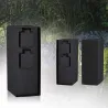 Colonne prises Outdoor Rio IP44 carré x2 Anthracite