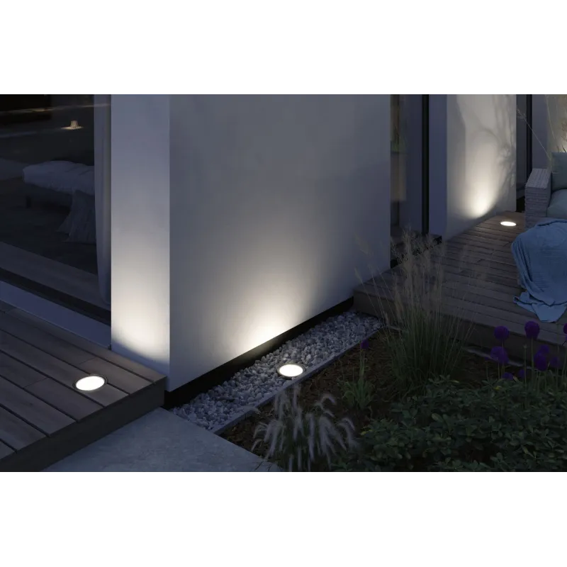 Outdoor 230V Wallwasher Ocos IP67 6W 3000K fixe
