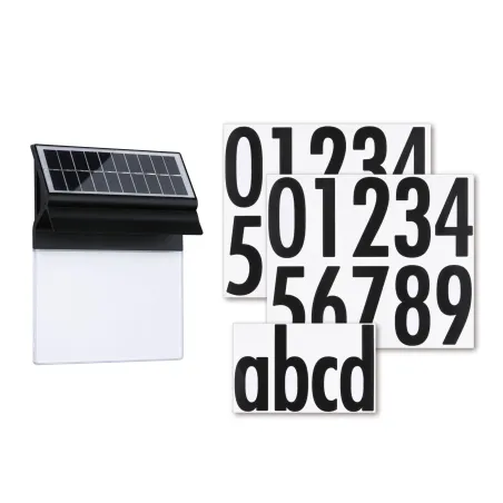 Outdoor Solar Housenumber IP44 long oparation time