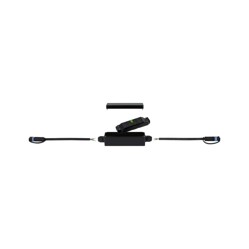 Kit Loxone Extérieur Plug + Shine IP68 IP-Box 2 cable