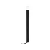 Borne extérieur P&S Flarea 600 IP65 3W 3000K Noir Métal