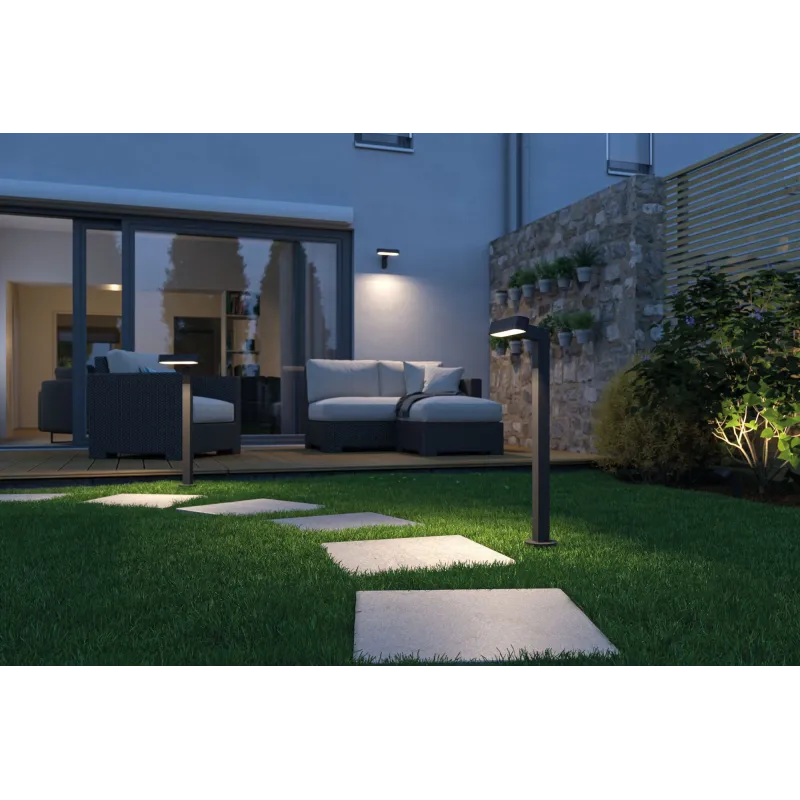 Borne Plug + Shine ITO horizontal IP65 7W 3000K anthracite