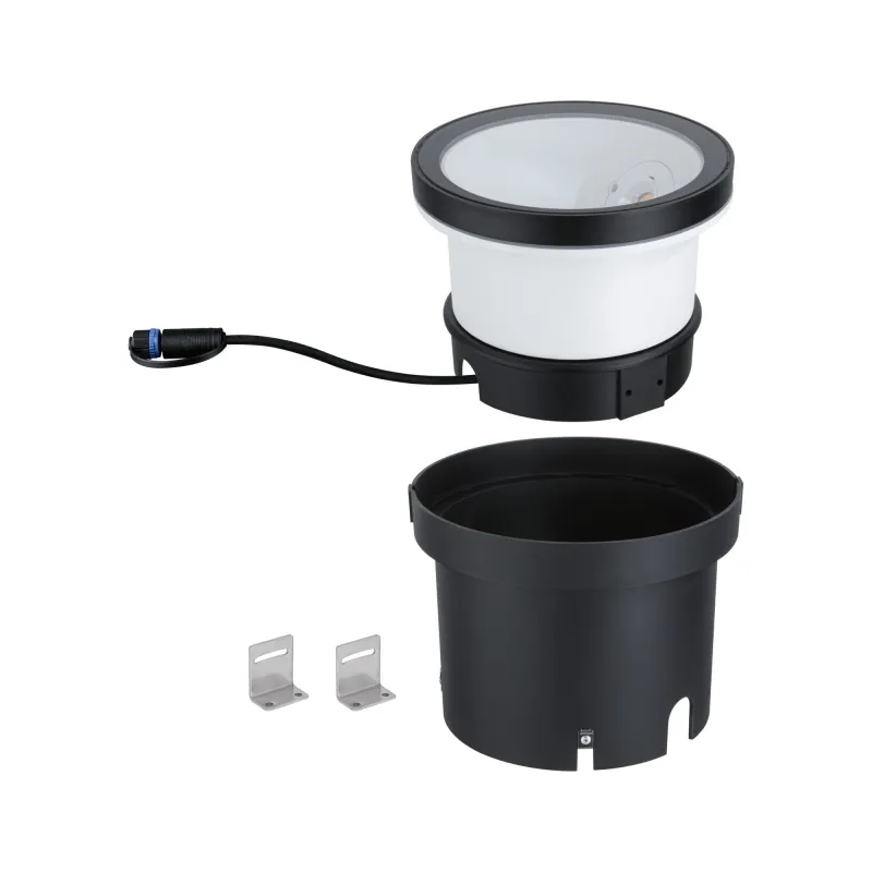 Outdoor Plug & Shine Wallwasher Ocos IP67 6W 3000K 24V fixe