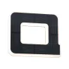 Numéro de maison lumineux LED solaire Lettre A