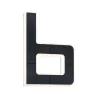 Numéro de maison extérieur solaire b Batterie 3000K IP44 remplaçable