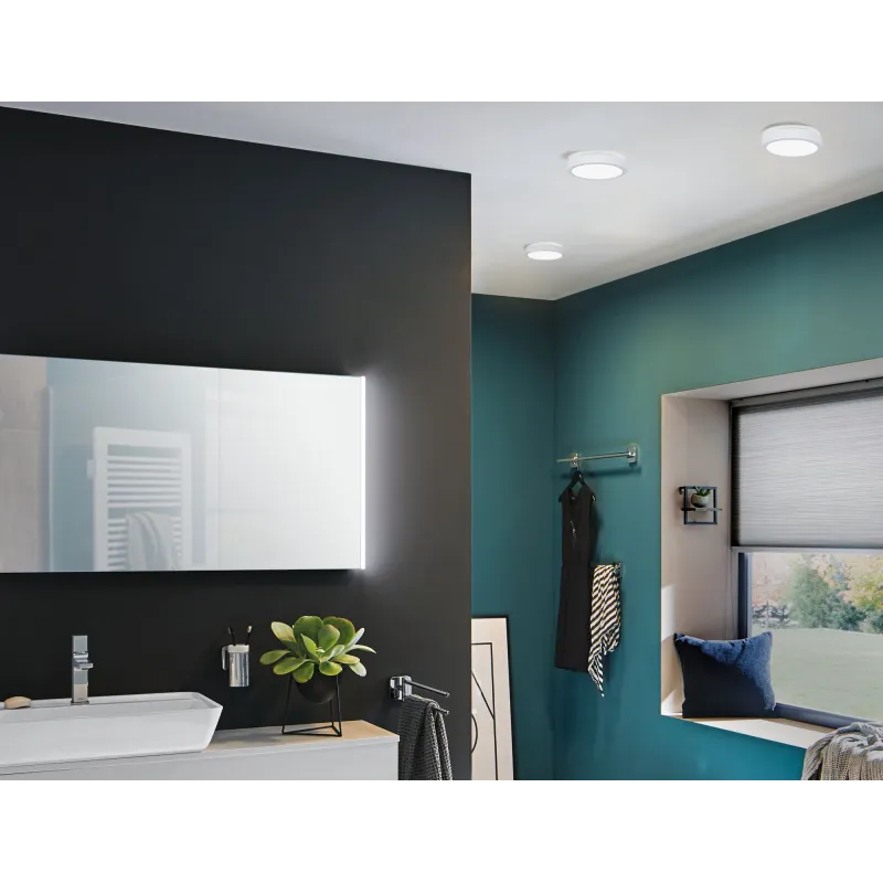 WallCeiling Aviar IP44 LED 13W 4000K 220mm Blanc 230 V synthétique