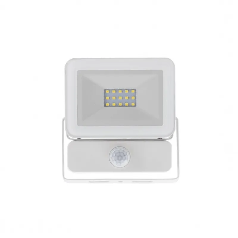 Projecteur à Led 10W-blanc-ultra fin-ip65-900lm-etanche exterieur-rocaille-jardin