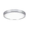 WallCeiling Aviar IP44 LED 24W TunW 360mm Chrome 230V synthétique