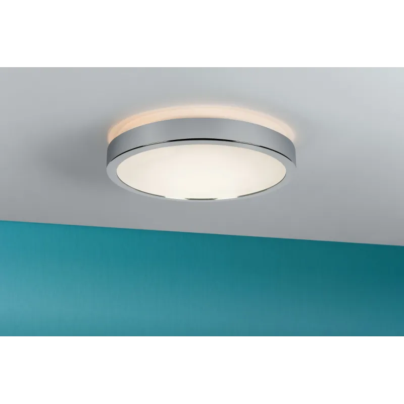 WallCeiling Aviar IP44 LED 24W TunW 360mm Chrome 230V synthétique