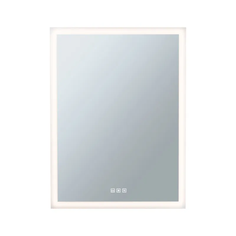 WallCeiling HomeSpa Mirra carré IP44 LED WhiteSw 22W 600x800mm Mir/Bc 230V Mét/Ac