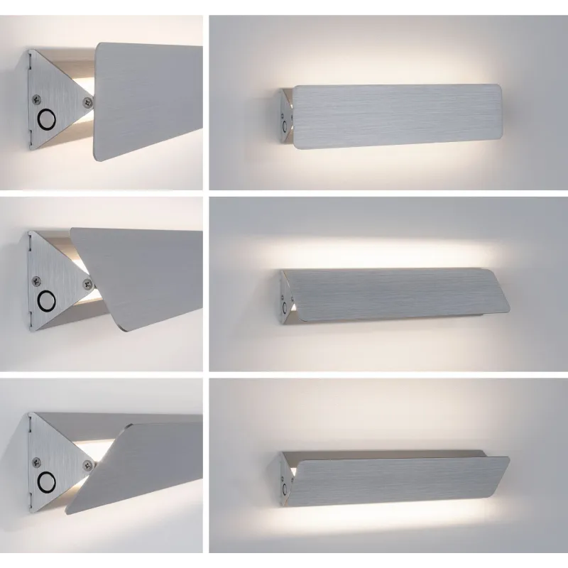 Appl Wall Ceiling Katla LED 7W 310mm Alu brossé 230V, Alu