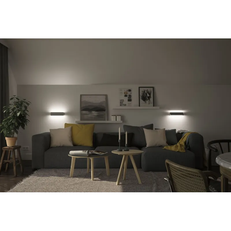 Appl Wall Ceiling Katla LED 7W 310mm Alu brossé 230V, Alu