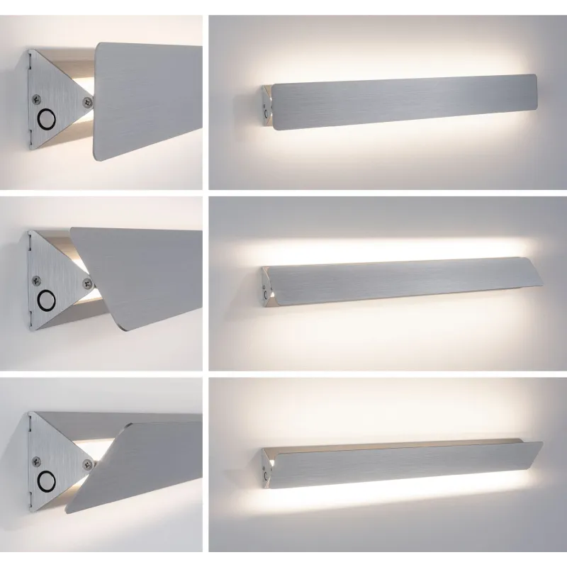Appl Wall Ceiling Katla LED 12W 610mm Alu brossé 230V, Alu