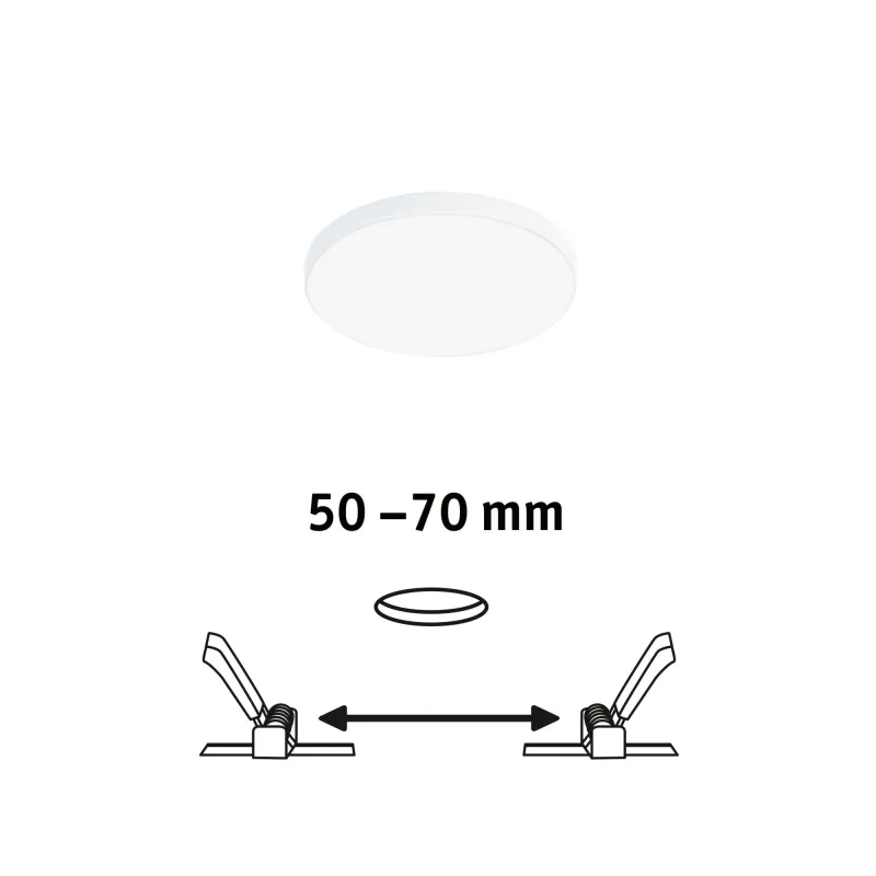 Pann ENC Veluna VariFit Edge 90mm 4000K 6W blanc 230V