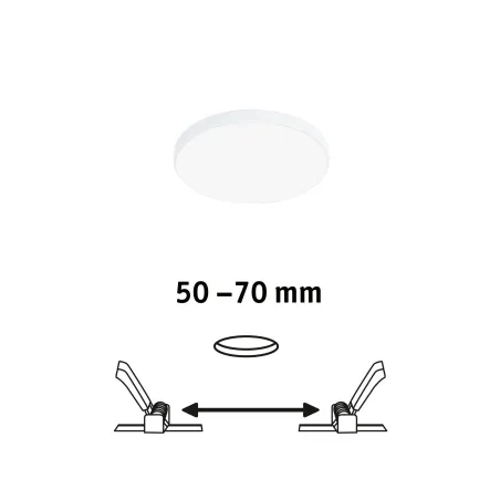 Pann ENC Veluna VariFit Edge 90mm 4000K 6W blanc 230V