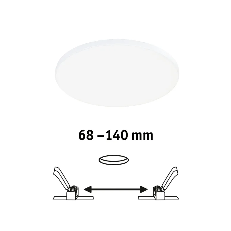 Pann ENC Veluna VariFit Edge 160mm 4000K 12W blanc 230V