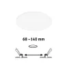 Pann ENC Veluna VariFit Edge 160mm 4000K 12W blanc 230V