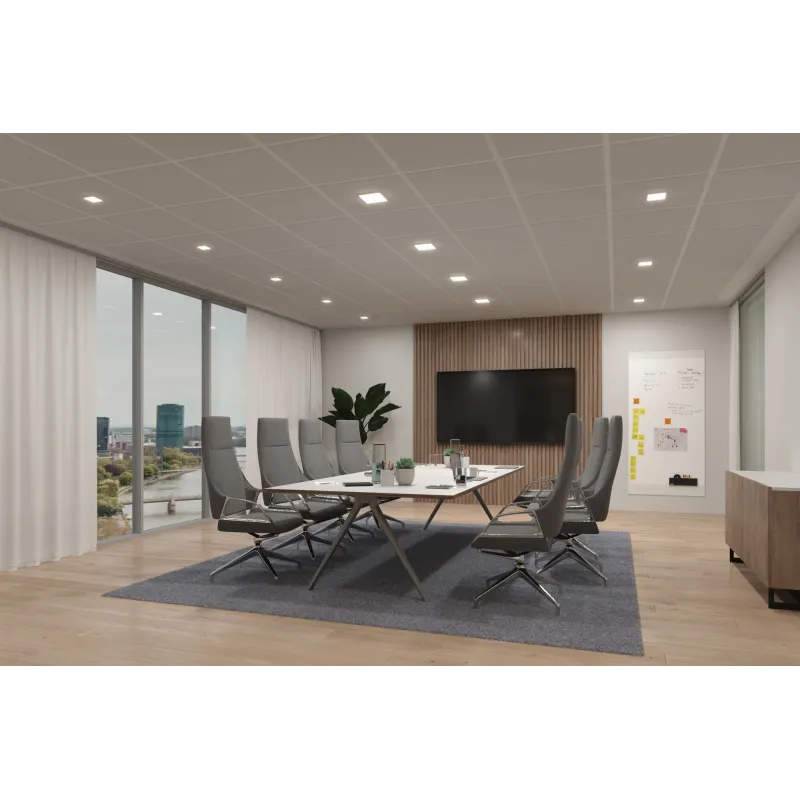 Pan ENC Veluna VariFit Edge 90x90mm 4000 6W blanc 230V