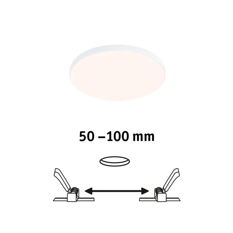 Pann ENC Veluna VariFit Edge 120mm 3000K 8,5W blanc 230V