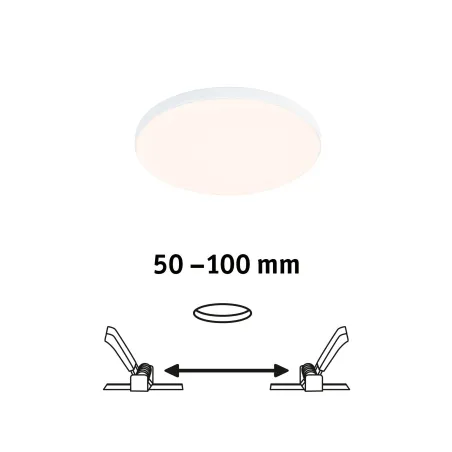 Pann ENC Veluna VariFit Edge 120mm 3000K 8,5W blanc 230V
