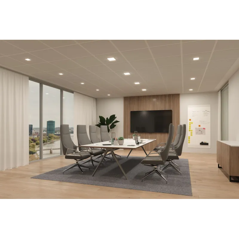 Pan ENC Veluna VariFit Edge 90x90mm 3000 6W blanc 230V