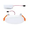 P ENC Veluna VariFit Edge 90mm 3000K grd 6W blanc 230V