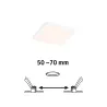 Pan ENC Veluna VariFit Edge 90x90mm 3000 6W blanc 230V
