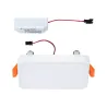 Pan ENC Veluna VariFit Edge 90x90mm 3000 6W blanc 230V