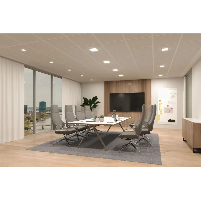 Pan ENC Veluna VariFit Edge 90x90mm 3000 6W blanc 230V