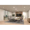 Pan ENC Veluna VariFit Edge 90x90mm 3000 6W blanc 230V