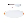 P ENC VelunaVariFit Edge 160mm 4000K grd 12W blanc 230V