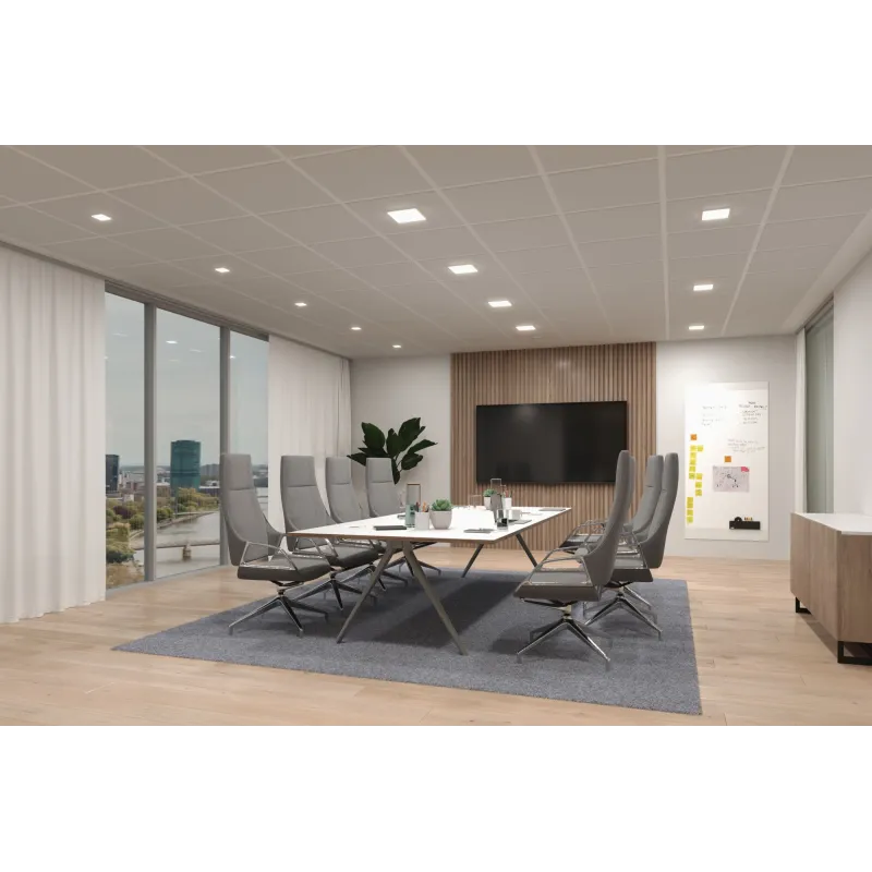 Pan ENC Veluna VariFit Edge 90x90mm 4000 6W blanc 230V