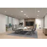 Pan ENC Veluna VariFit Edge 90x90mm 4000 6W blanc 230V
