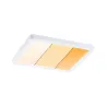 Panneau ENC Areo VariFit IP44 15W 3 Step dim to warm 175x175mm Blanc synth