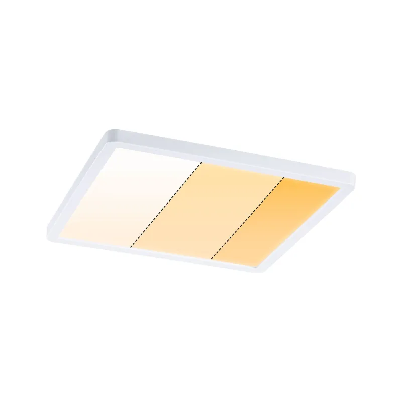 Panneau ENC Areo VariFit IP44 20W 3 Step dim to warm 230x230mm Blanc syn