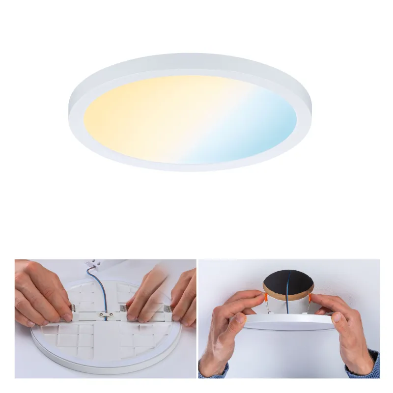 Panneau ENC AREO VariFit IP44 15W TuneW Zigbee 175mm Blanc syn